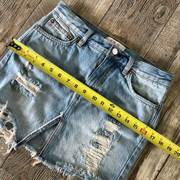 WE THE FREE BEAUTIFUL JEAN SKIRT, SIZE 24 - Picture 10 of 11